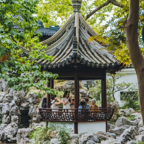 Фотография Сад Юйюань (Юйюань) — классический китайский сад в сердце Шанхая