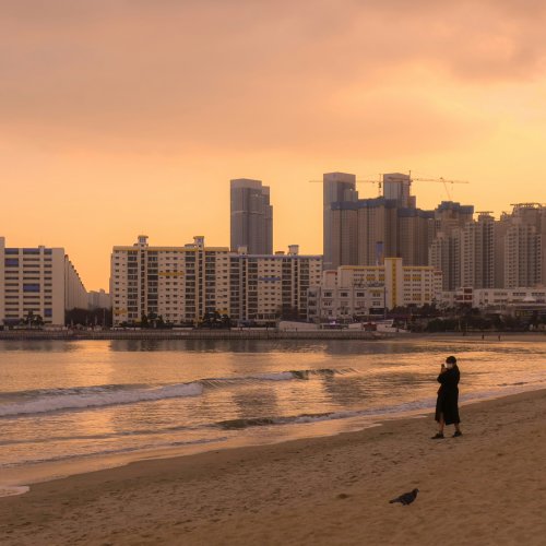 Фотография Хэундэ: главный пляж Пусана