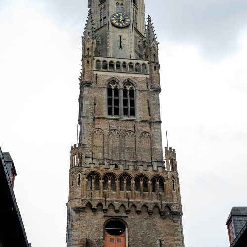 Фотография Средневековый центр Брюгге и колокольня Белфорт