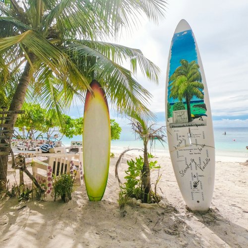 Общественный пляж в Маафуши