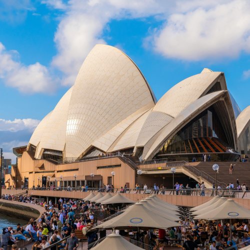 Здание оперного театра в Сиднее