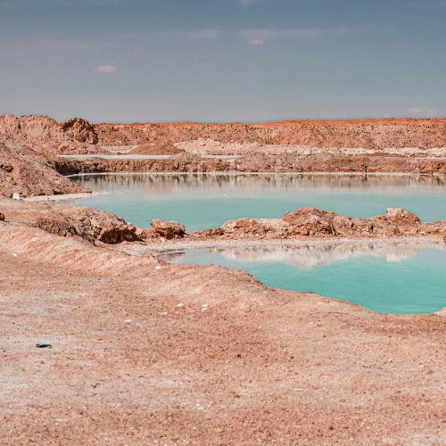 солёные озёра в Сиве